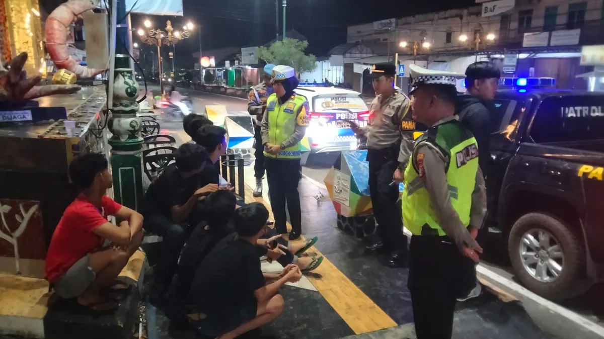 Kegiatan Rutin Yang Ditingkatkan, Polres Bangka Selatan Pastikan Situasi Malam Tetap Aman dan Kondusif